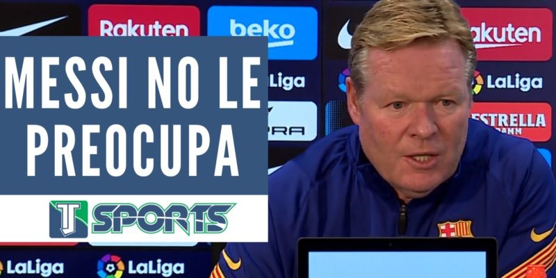 Ronald Koeman ROMPIÓ el silencio tras las POLÉMICAS imágenes de Lionel