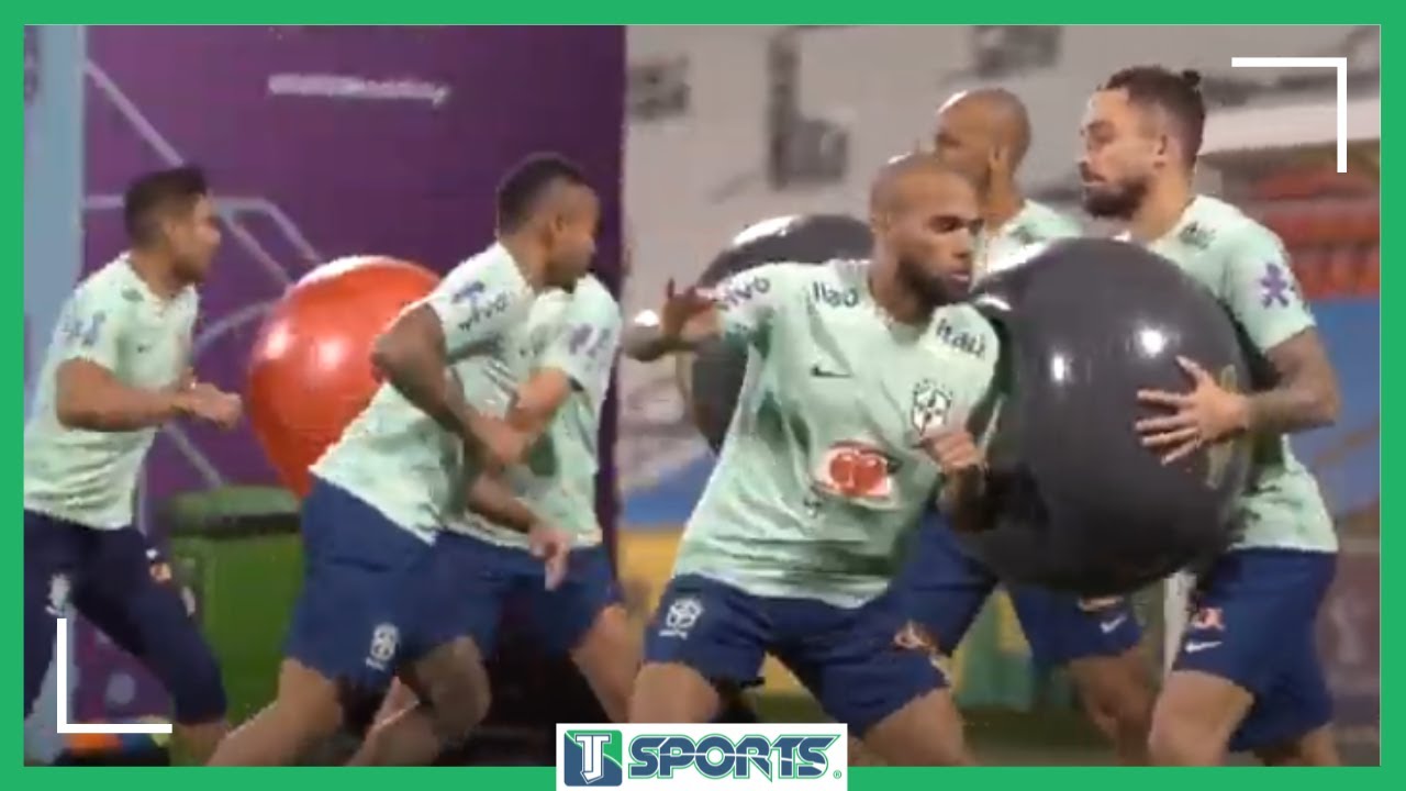 Neymar y la Selección Brasileña están LISTOS para enfrentar a Serbia en