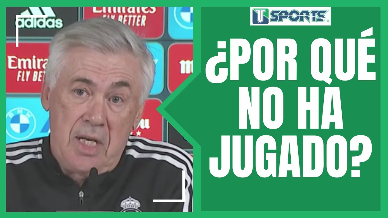 ALTO A LOS RUMORES Carlo Ancelotti EXPLICA por qué Karim Benzema NO