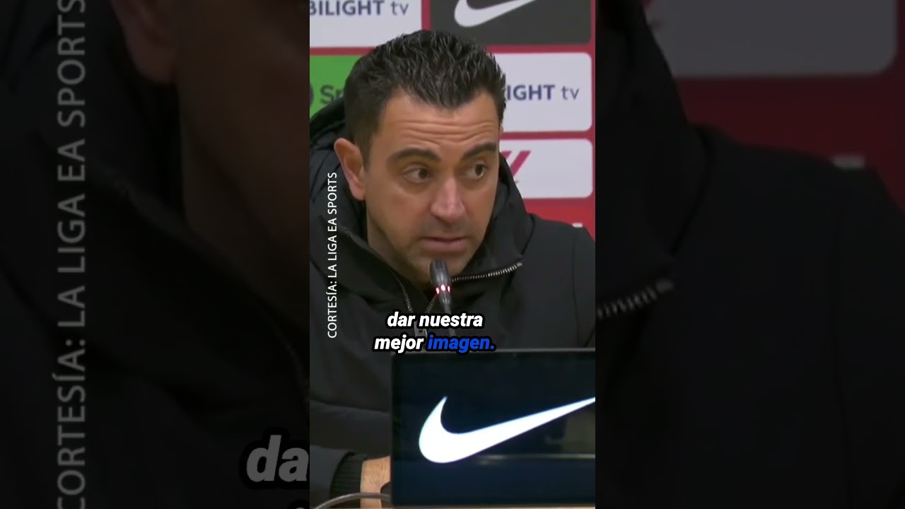 Xavi FELICITAR al América TENEMOS ANTIGUOS COMPAÑEROS y ex del Barça