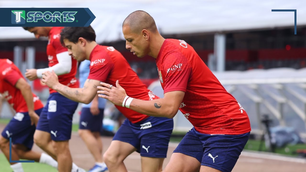 El ENTRENAMIENTO de Chicharito y Chivas para BUSCAR REMONTAR al América