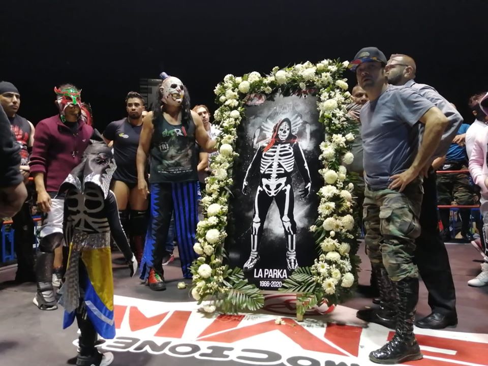 Rinden tributo a La Parka en Tijuana