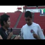 TJ Sports en el stand de Volaris…