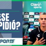 Nacho Ambríz SE NEGÓ a HABLAR de su SALIDA del León, pero ASEGURÓ que sus jugadores ESTÁN TRANQUILOS