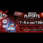 Tijuana Zonkeys vs Rayos de Hermosillo – J2 Cibacopa 2017