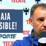 La FELICIDAD de Aguirre por LLEVAR a Rayados en los PRIMEROS LUGARES y su CALIFICATIVO a Funes Mori