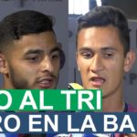 Jérémy Ménez no quiso dar entrevistas y empujó a un aficionado