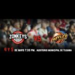 Tijuana Zonkeys vs Náuticos de Mazatlán – J1 Cibacopa dportenis 2018