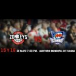 Tijuana Zonkeys vs Rayos de Hermosillo – J2 Cibacopa dportenis 2018