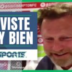 La REACCIÓN del presidente del Olympique de Marsella tras la INVASIÓN AL CAMPO de fans del OGC Niza.
