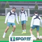 El ENTRENAMIENTO del Real Madrid previo a RECIBIR al Sheriff Tiraspol en el Santiago Bernabéu