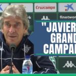 A PESAR de ser GOLEADO por el Atlético de Madrid, Manuel Pellegrini NIEGA que el Real Betis JUGÓ MAL