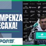 La JUSTIFICACIÓN de Pedro Caixinha por la SORPRESIVA GOLEADA del Necaxa a Santos Laguna