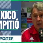 Lo que DIJO Gerardo Martino, tras el EMPATE SIN GOLES entre la Selección Mexicana y Estados Unidos