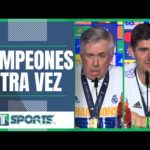 Las EMOTIVAS imágenes de los FESTEJOS de los fans del Real Madrid en el estadio Santiago Bernabéu