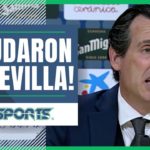 La FRUSTRACIÓN de Julen Lopetegui tras el EMPATE entre Sevilla y Villarreal