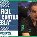 Lo que LAMENTA Nicolás Larcamón del EMPATE 1 1 entre Puebla y León