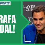 El INCREÍBLE mensaje de Roger Federer para Rafael Nadal tras su RETIRO