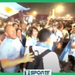 Así fue el APOYO de los Hinchas de la Selección de Argentina para el juego con la Selección Mexicana