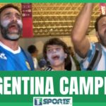 EN VIVO: Hinchas argentinos CELEBRAN la VICTORIA en la Copa Mundial de Qatar 2022 de Argentina
