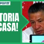 La FELICIDAD de Andrés Lillini tras la VICTORIA de Necaxa sobre Cruz Azul