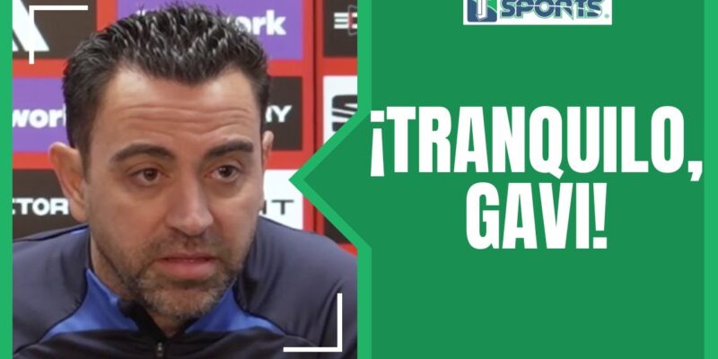 El Emotivo Mensaje De Xavi Hernández A Gavi En Medio De Las CrÍticas En El Fc Barcelona Tj Sports 3465