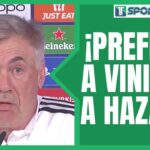 La RESPUESTA de Carlo Ancelotti sobre el FUTURO de Eden Hazard en el Real Madrid