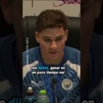 #JuliánÁlvarez HABLA de los RUMORES de su salida al #RealMadrid o al #FCBarcelona