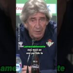 Manuel Pellegrini aclara FUERTE DISCUSIÓN con Andrés Guardado: “Sucede MUCHAS VECES”