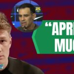 El AGRADECIMIENTO de Marc Guiu para Rafa Márquez y Xavi Hernández en el FC Barcelona
