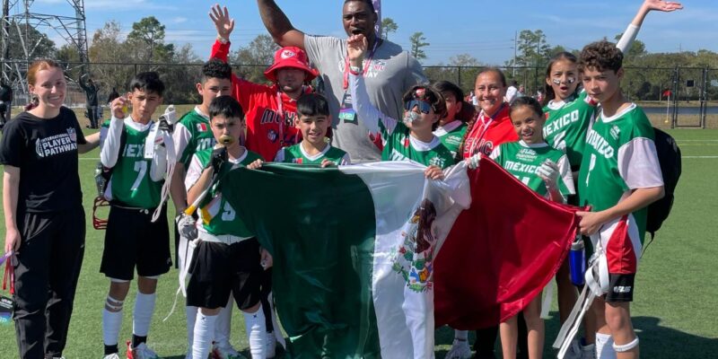 México logra segundo lugar en el Campeonato Internacional de Flag Football en Estados Unidos