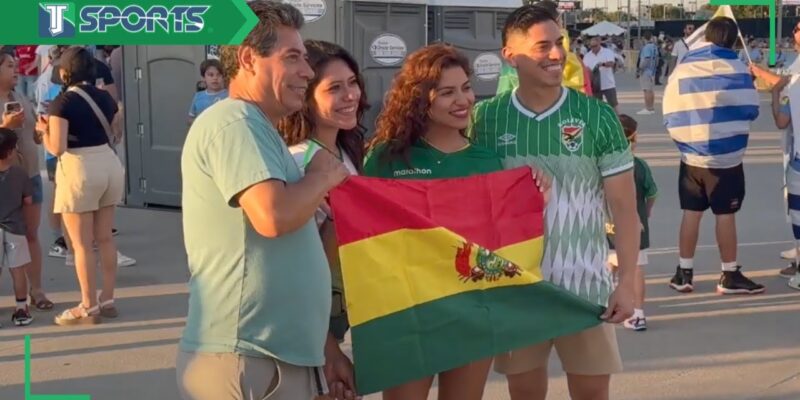 La EMOCIÓN de los hinchas de Uruguay y Bolivia en la Copa América