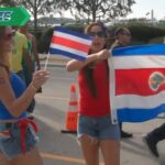 Españoles y Albaneses INVADEN las CALLES de Dusseldorf para el ENCUENTRO de la Euro 2024