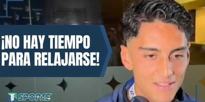 SENTENCIA Santiago Naveda que en el América NO HAY TIEMPO para RELAJARSE, tras GANAR la Supercopa MX