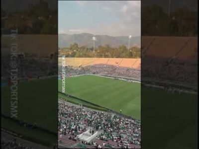 ¡CASTIGADOS! La POBRE ENTRADA en el Rose Bowl Stadium para el México vs Nueva Zelanda en el REGRESO