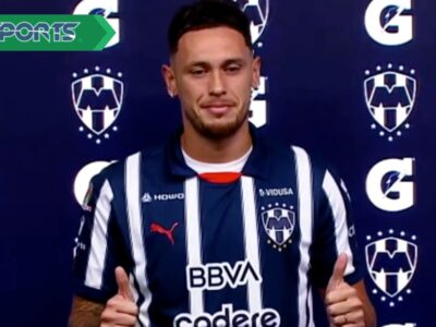 Lucas Ocampos YA LUCE los COLORES de los Rayados de Monterrey