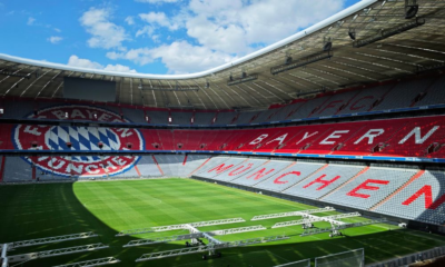 El Allianz Arena se reporta listo para la Final de la Champions League