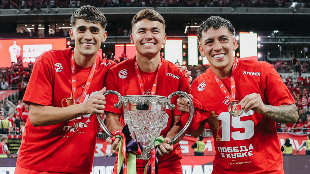 El Spartak de Moscú pudo celebrar la Copa de Rusia y sigue dando de qué hablar en Europa. Foto cortesía: FK Spartak Moscow.